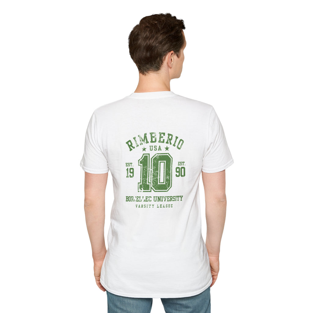 Minimal Unisex T-Shirt Trendy Back Design Softstyle Tee