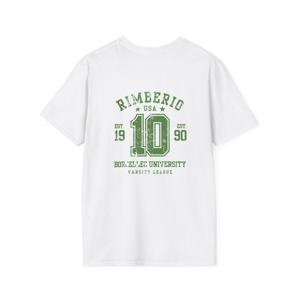 Minimal Unisex T-Shirt Trendy Back Design Softstyle Tee