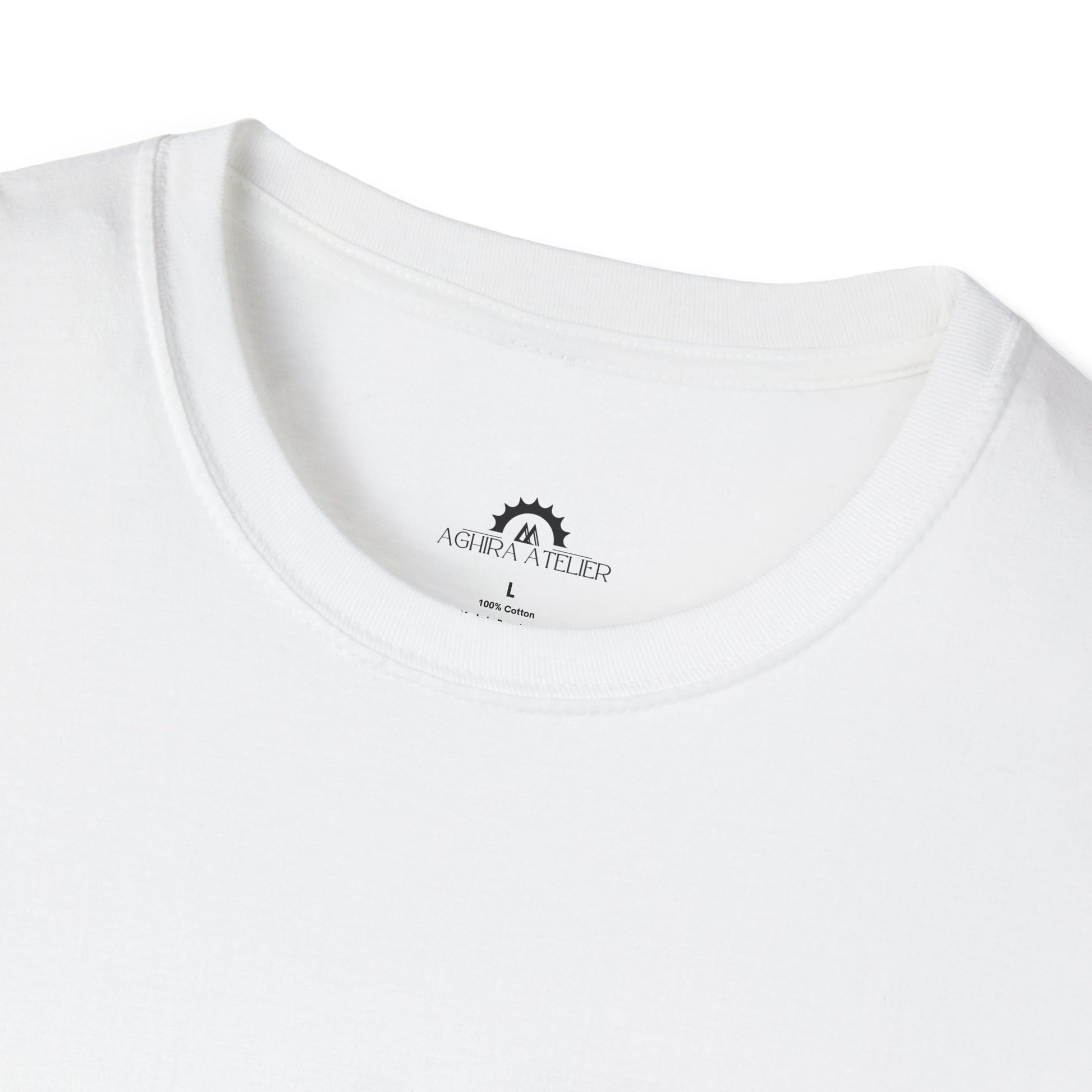 Minimal Unisex T-Shirt Trendy Back Design Softstyle Tee