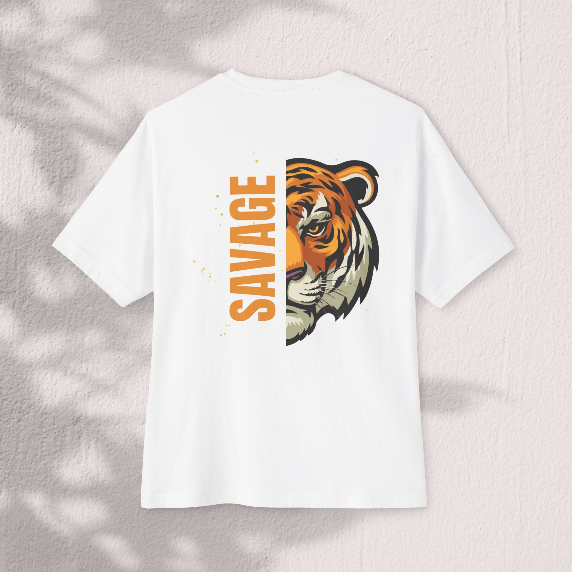 Savage Animal Graphic Tee, Unisex Oversized Boxy Tee, Streetwear Shirt, Casual Wear, Gift for Animal Lovers, Trendy Fashion